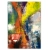 Obraz pionowy na płótnie Abstrakcja Kolorów jak malowany - NA WYMIAR